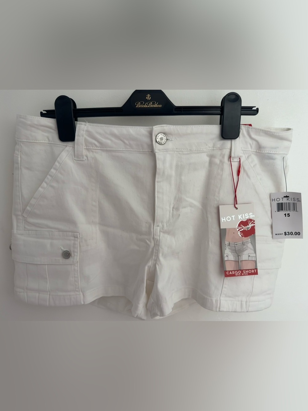 Hot Kiss White Shorts